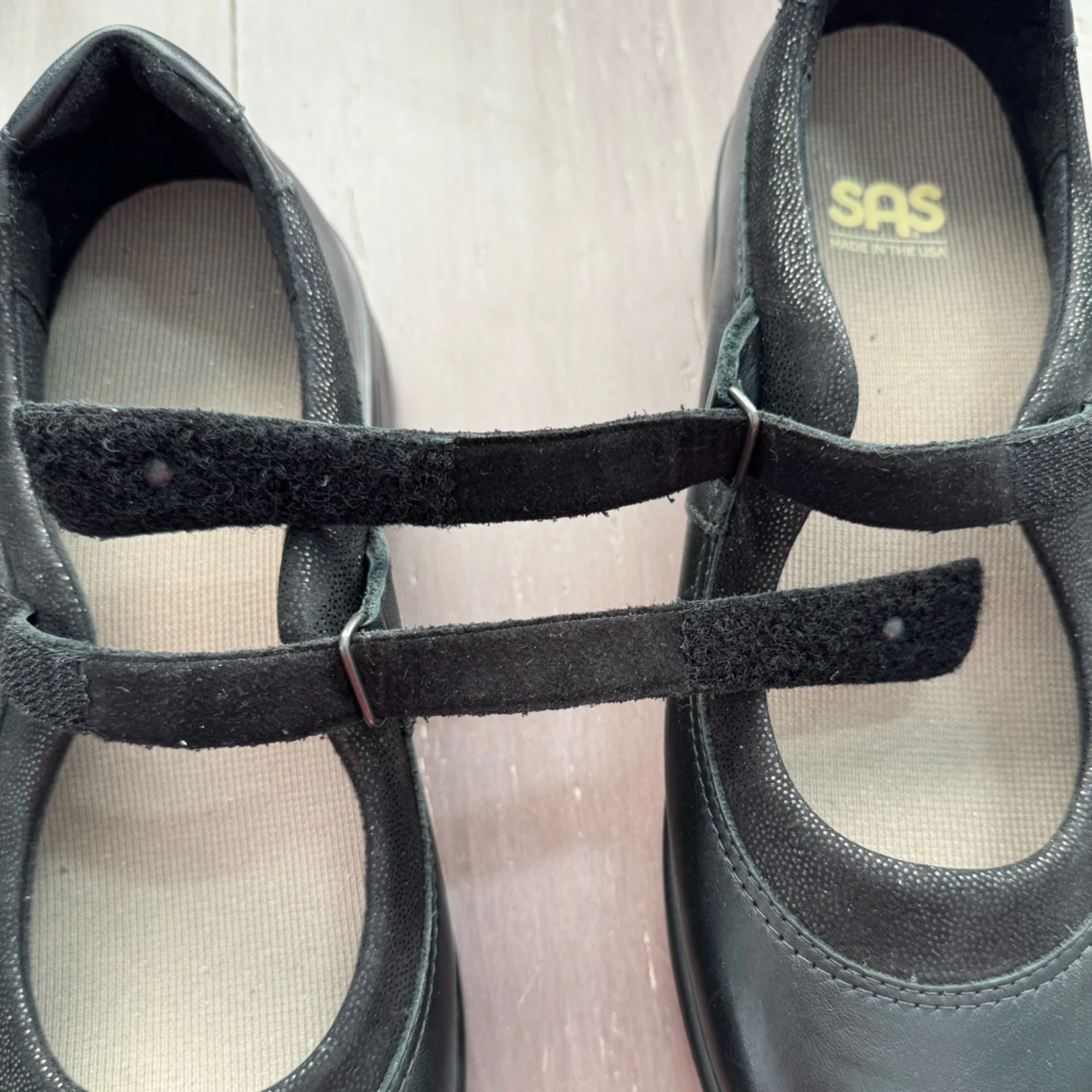 SAS Step Out black leather Mary Jane shoes sz 8.5 New - Image 4