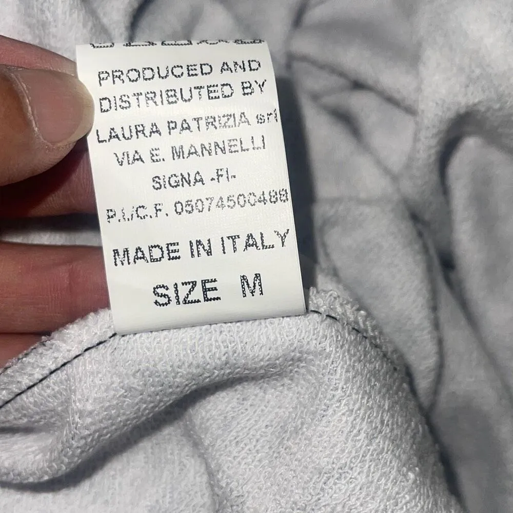 B.yu Pull on Lounge Sweatpants Joggers Ankle Animal Print Size Medium Made In I Brown - Image 7