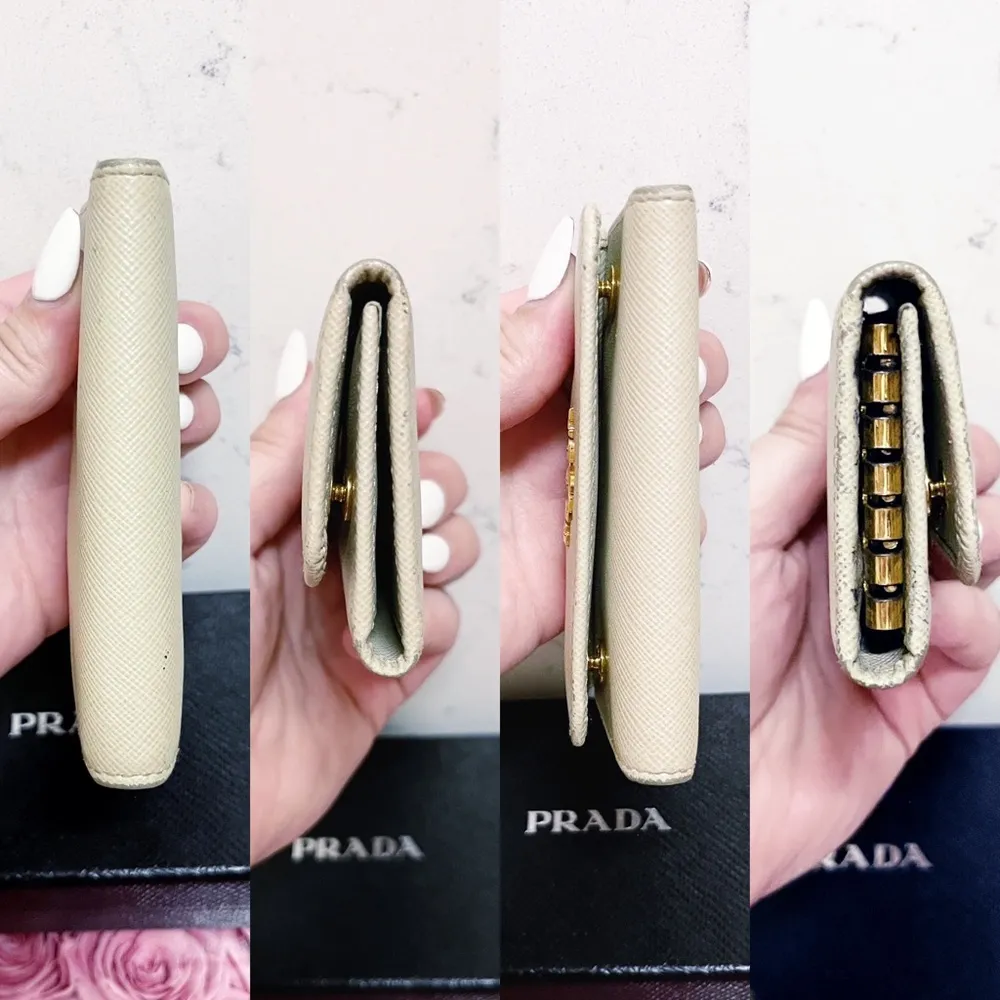 Authentic Prada Cera Portachiavi 6 Key Saffiano Leather Holder / Wallet - Image 6