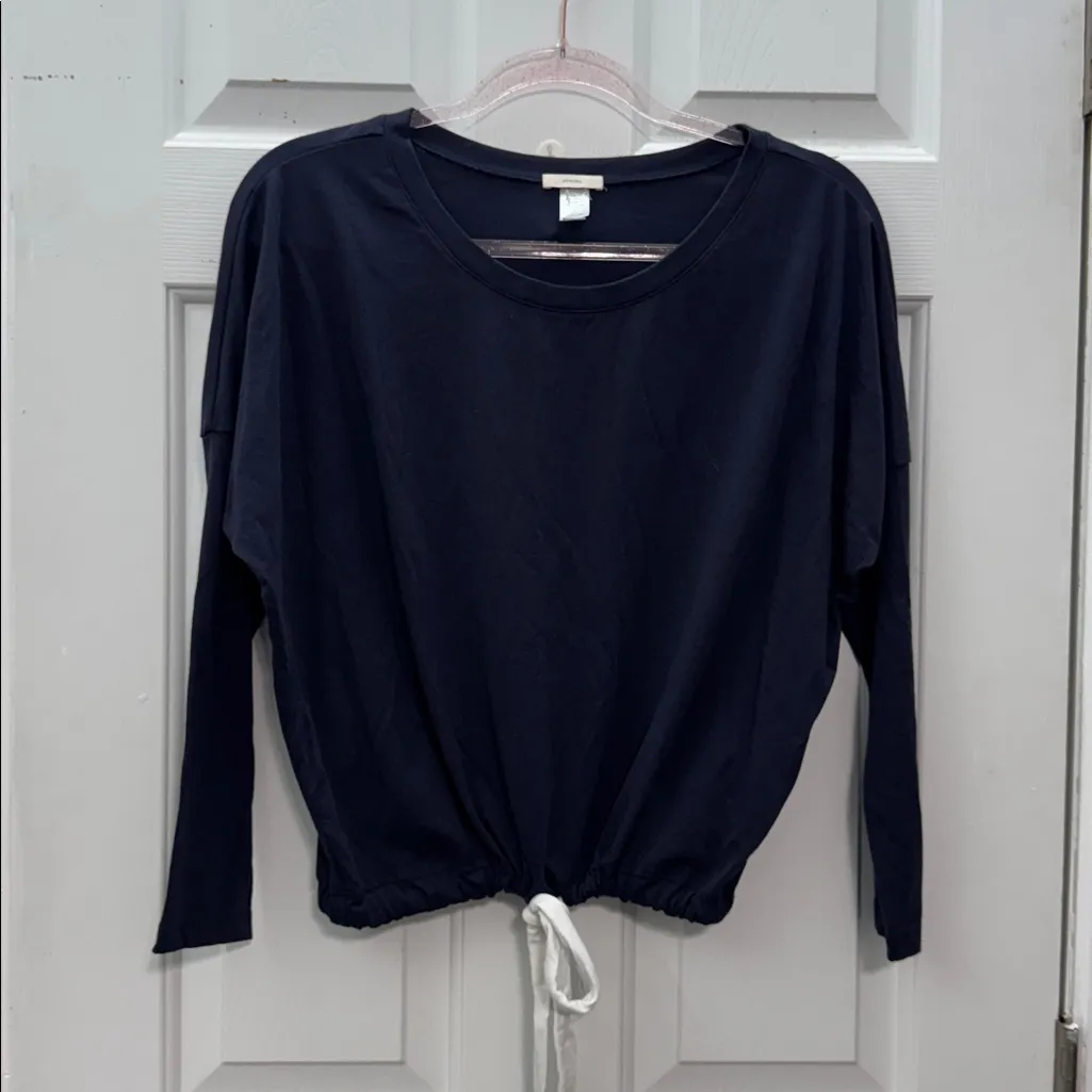 EBERJEY Womens Deep Sea Heather Slouchy Tee - Image 4