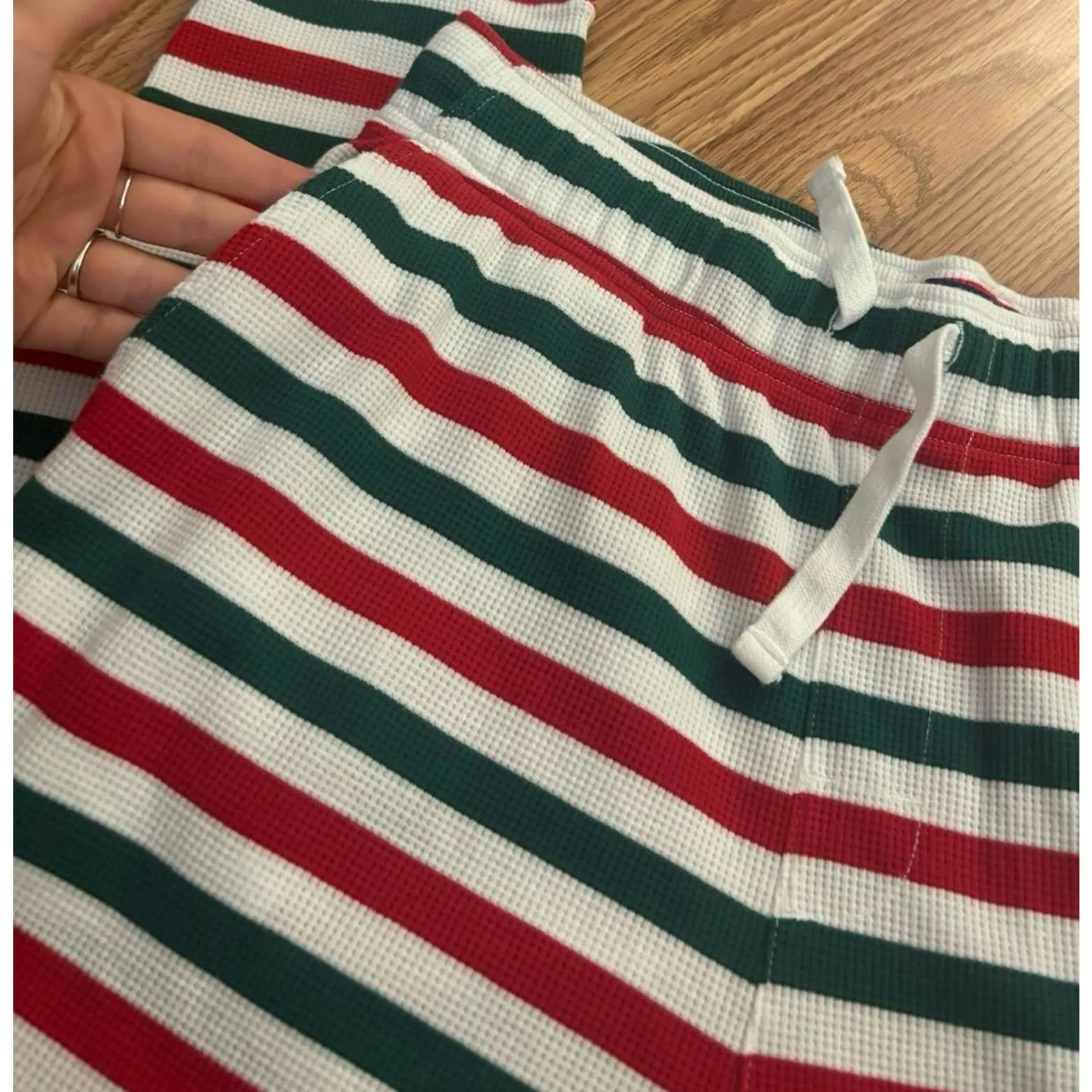 Old Navy Stripe Pajama Pants Size Large - Image 3