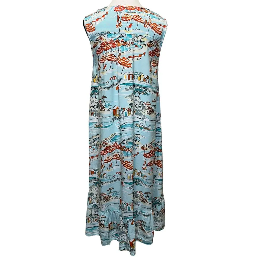 Beachlunchlounge Beachy Shift Dress Cabana Riviera Vacation Cruise Size S - Image 5