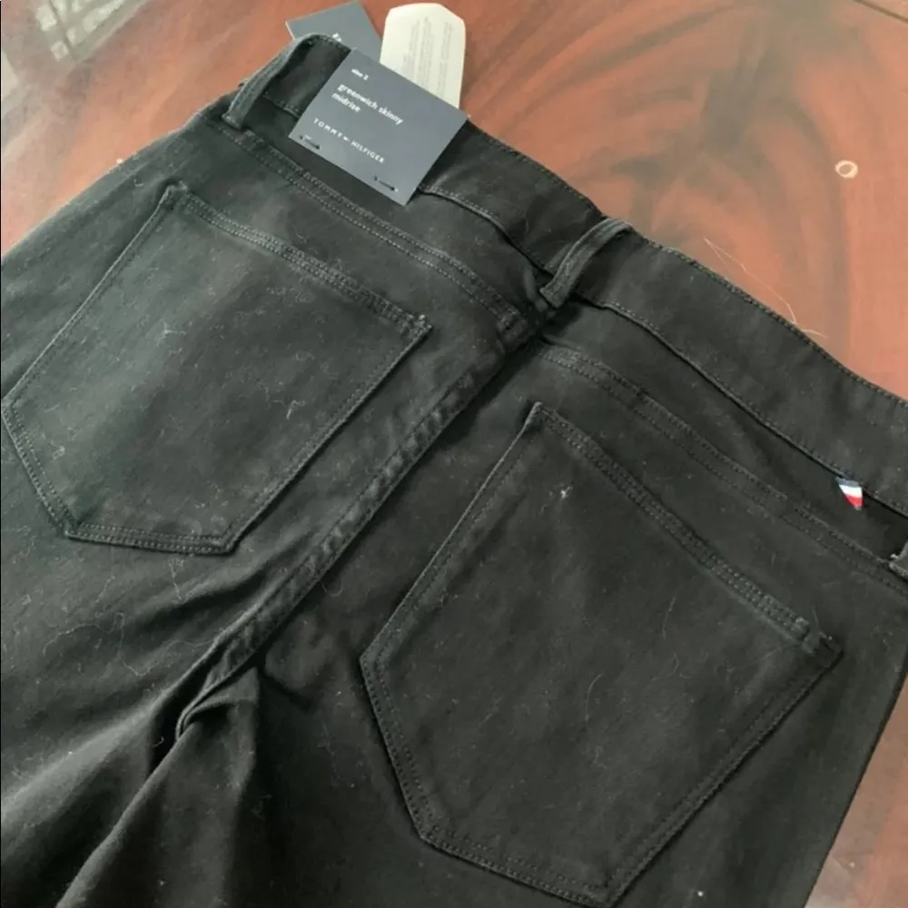 NEW Tommy Hilfiger Greenwich black skinny jeans - Image 3