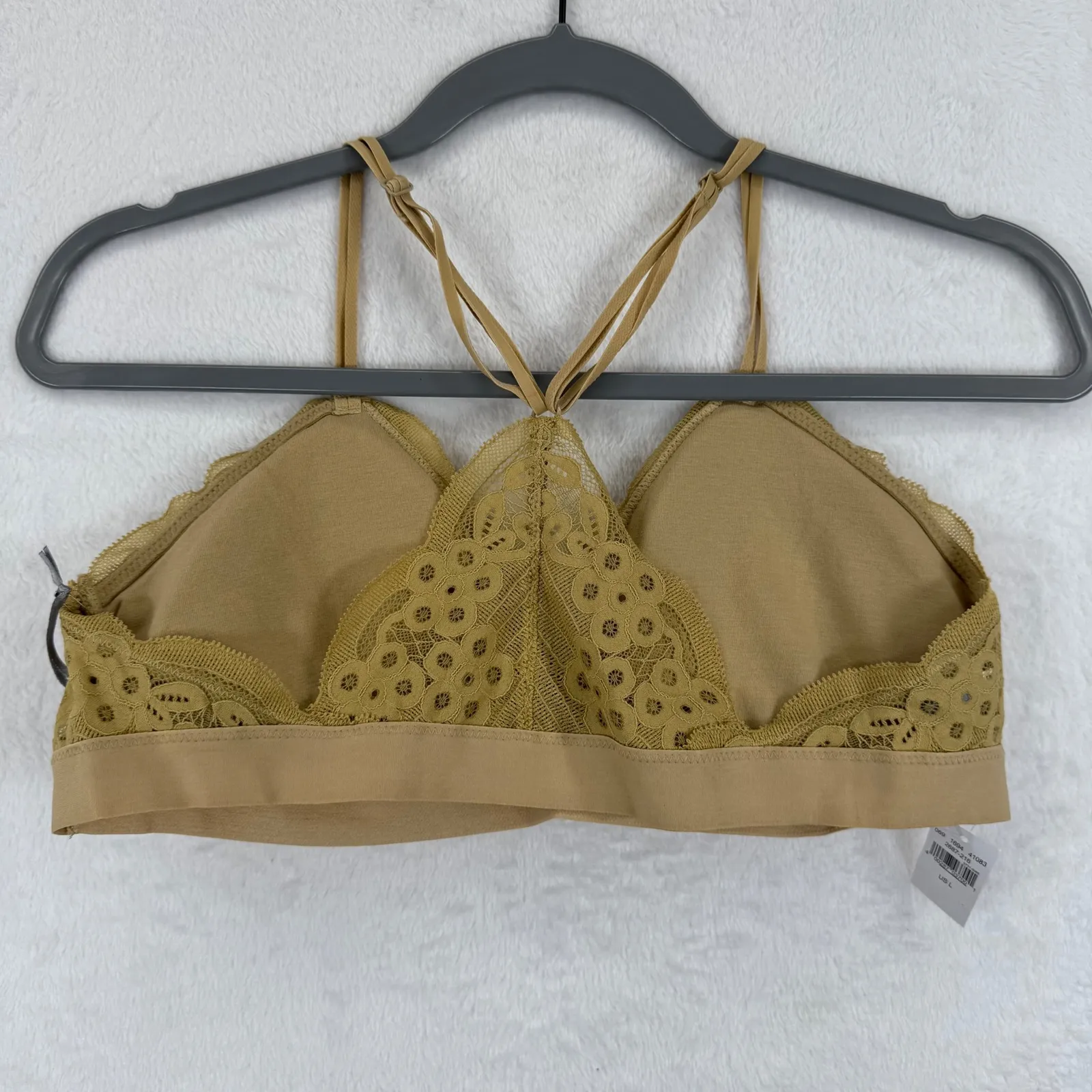 Aerie Lace Padded Bralette Removable Pads Lingerie Women's Bra US L‎ - Image 4