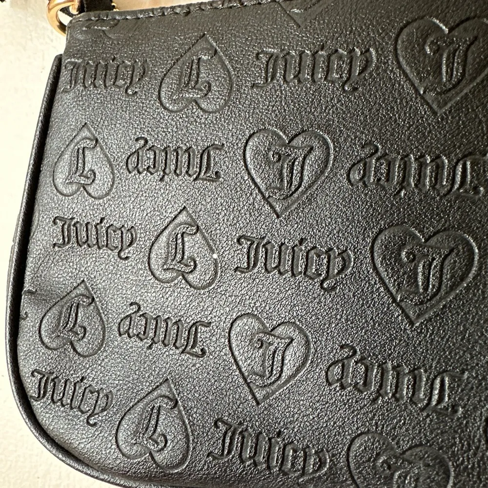 Juicy Couture Fashionista Shoulder Bag New Viral Black And Pink NWT - Image 8