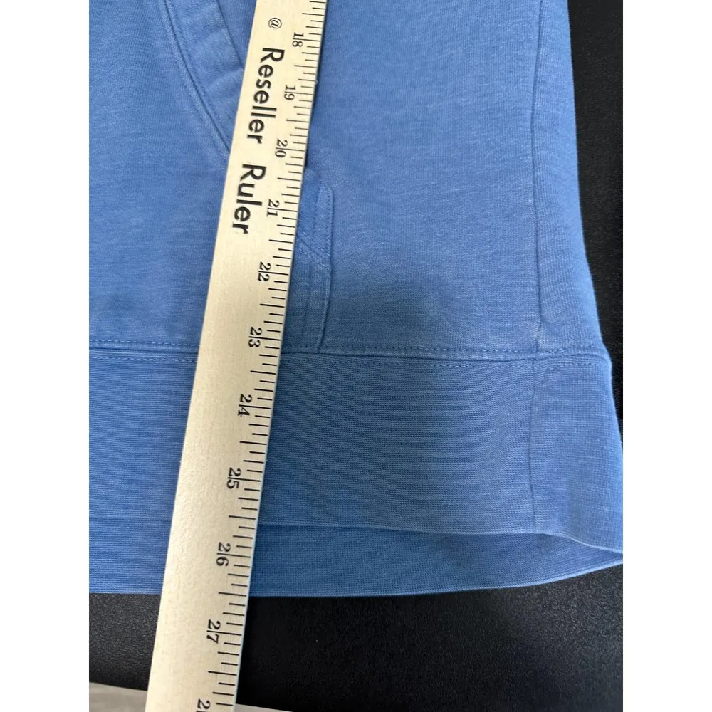 Marmot Coastal Getaway Blue Logo Pullover Hoodie Women's Size Medium M - Image 10