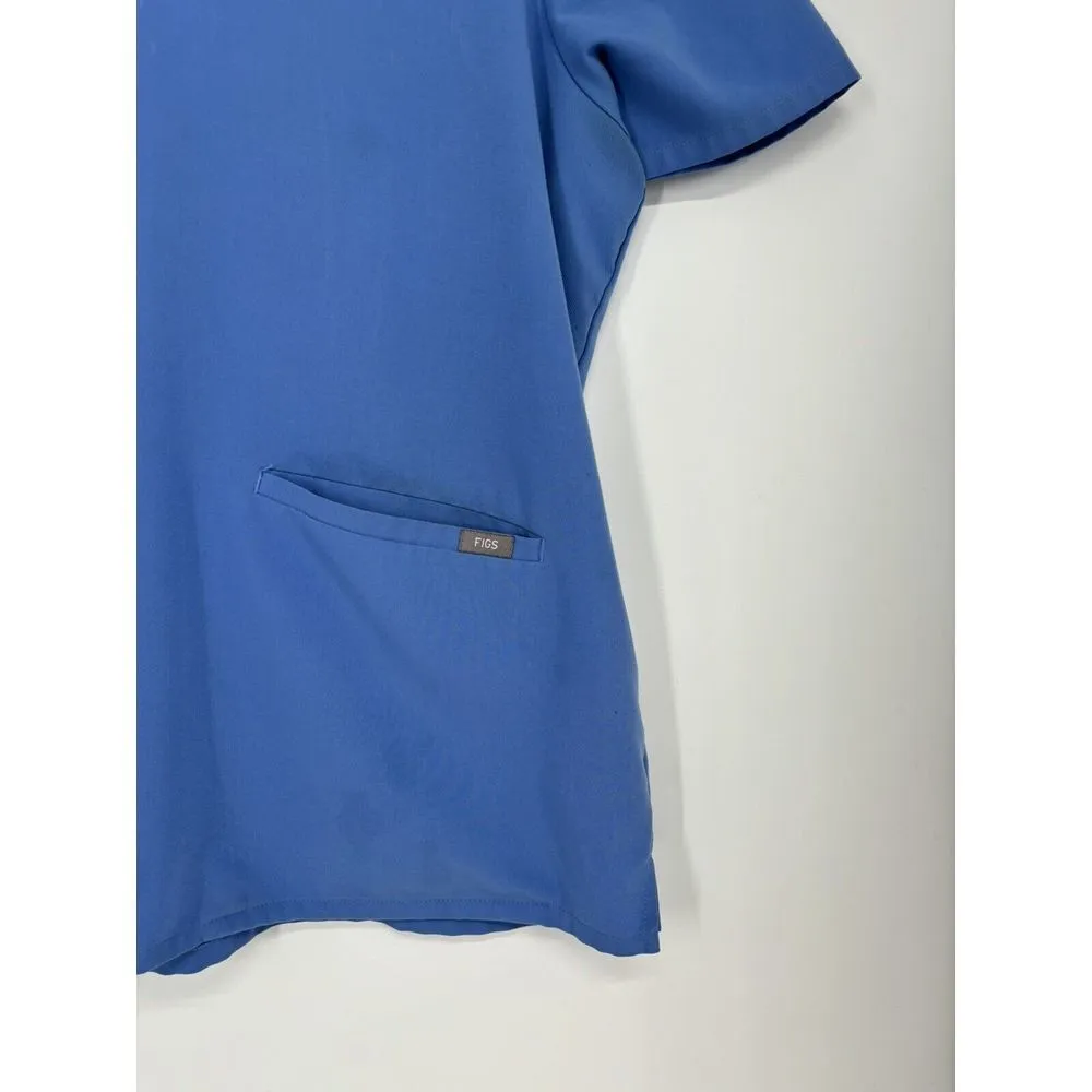 Figs Casma Three Pocket Scrub Top Short Sleeve V Neck Shirt Stretch Size 2XL XXL - Image 5