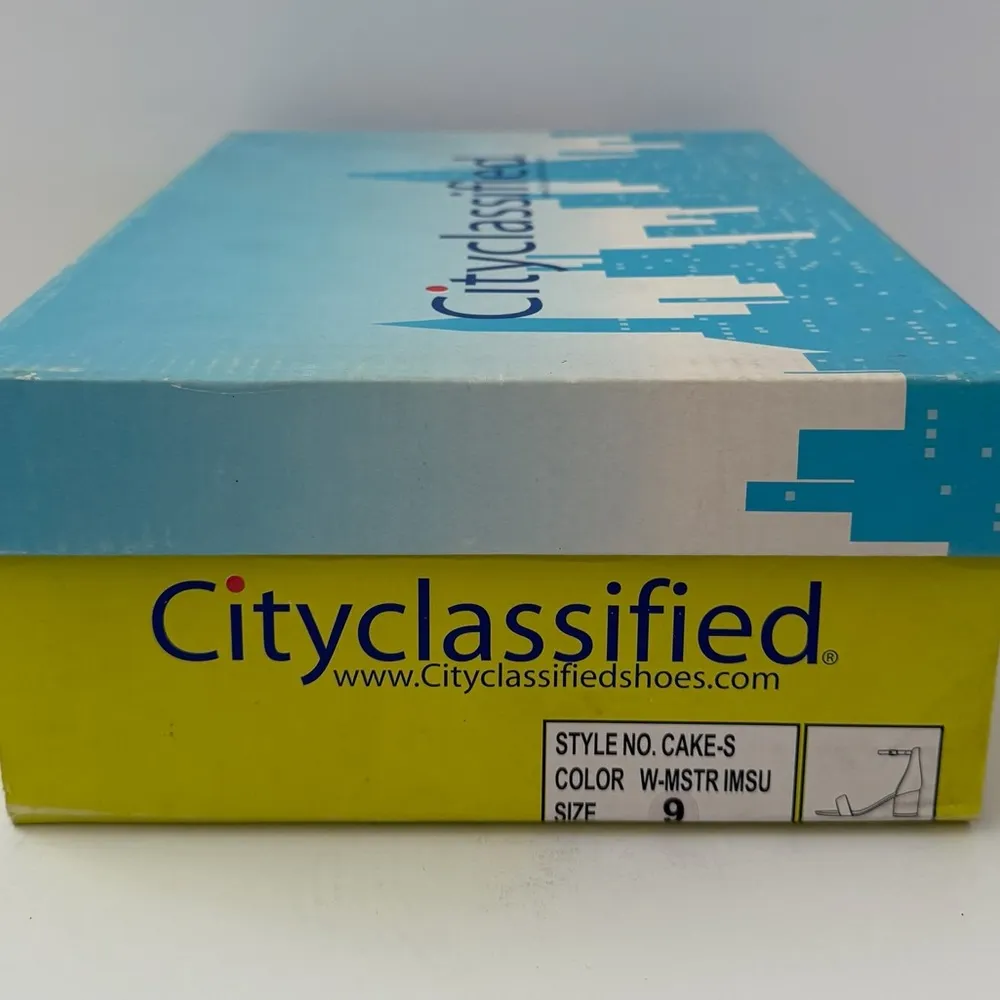 Mustard Faux Suede Block Heels Size 9 Buckle Strap Soft Girl Brunch Cottage NEW Yellow - Image 8