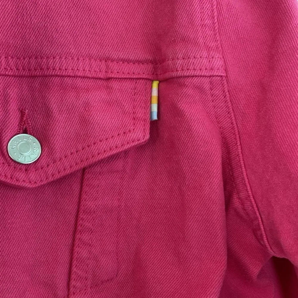 RAILS hibiscus Mulholland denim jacket - Image 11