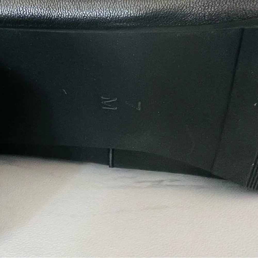 VANELi Gate Almond Toe Block Heel Leather Pump Shoe, Comfort Black, Size 7, NWOT Black - Image 11