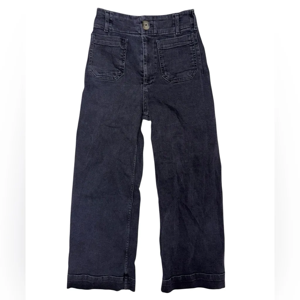 Maeve x Anthropologie The Colette High-Rise Crop Wide-Leg Jeans - Image 5