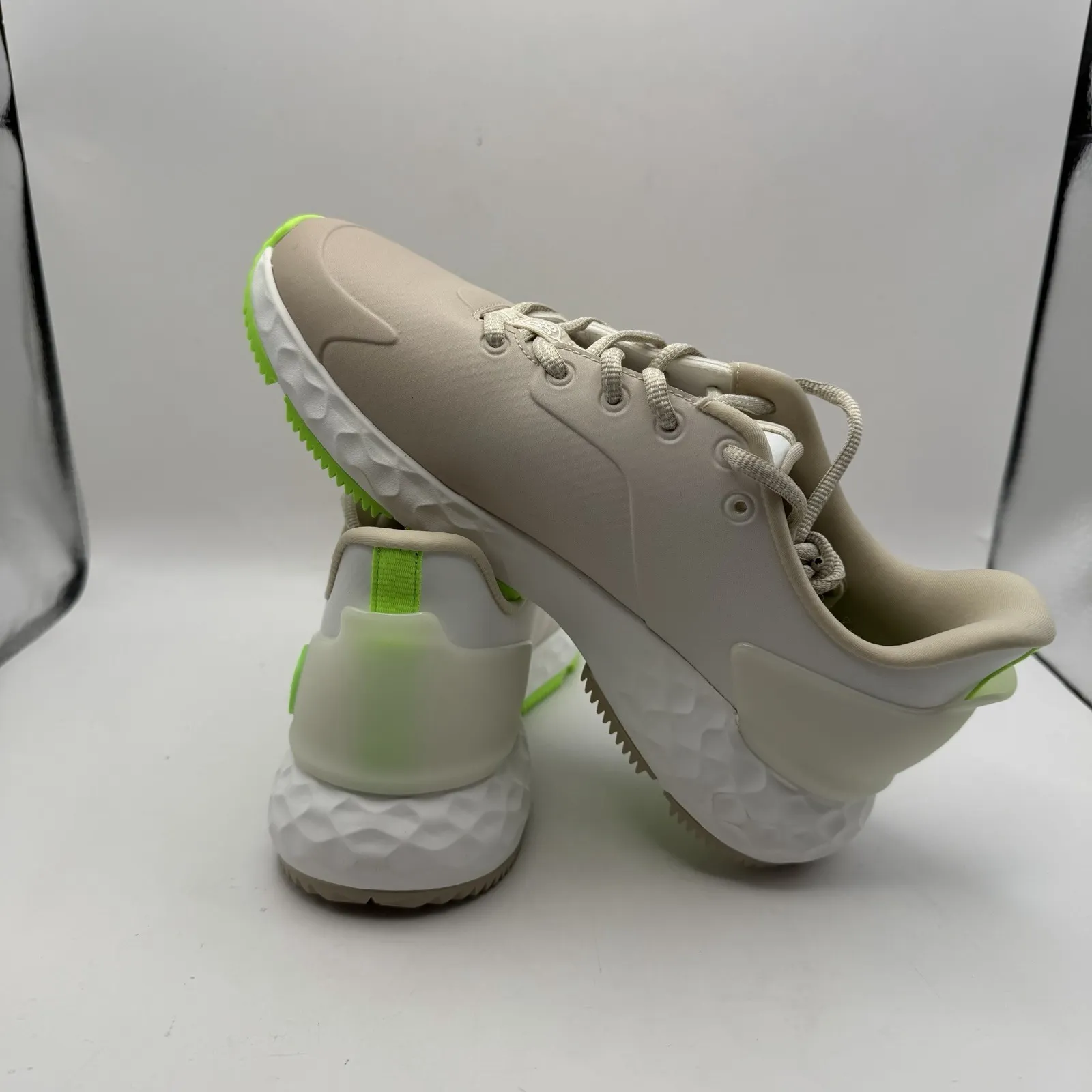 G/FORE GFORE MG4+ Gradient Golf Shoe Sneaker ⛳️ Women's 9.5 ⛳️ Khaki Tan Green - Image 6