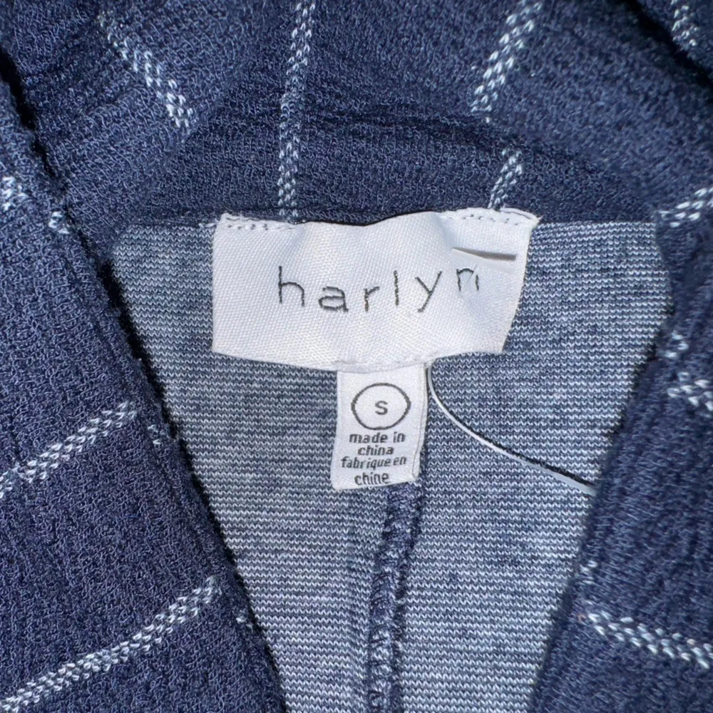 Anthropologie Harlyn Pinstripe Longline Blazer Jacket - Image 2