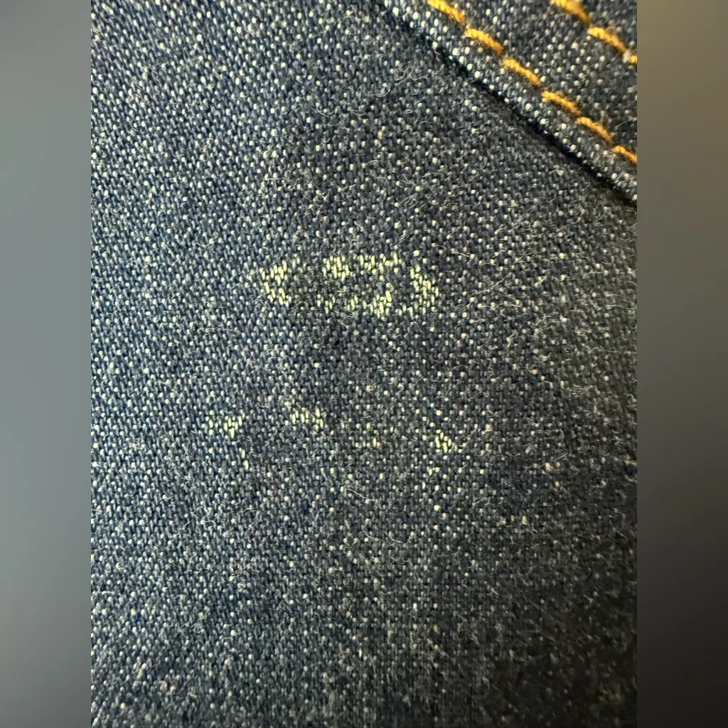 R.E.D. Valentino Y2K vintage denim pencil skirt. Two pocket.40/M Blue Size M - Image 5