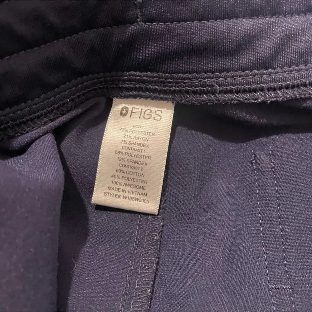 FIGS Size Medium Scrub Pants Joggers Cargo Nurse Doctor Healthcare - Image 7