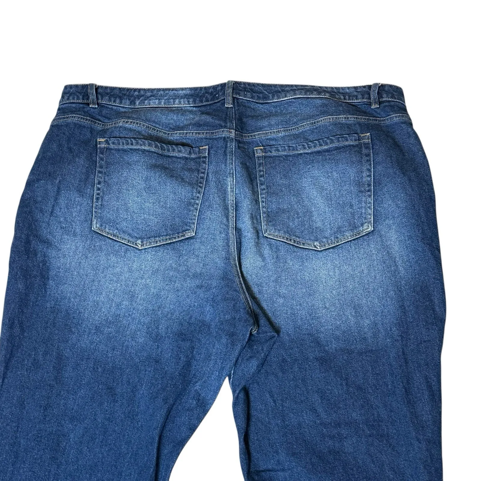 Lane Bryant Women's Mid-Rise Boyfriend Blue Jeans Size 26 Signature Fit Stretch - Image 3