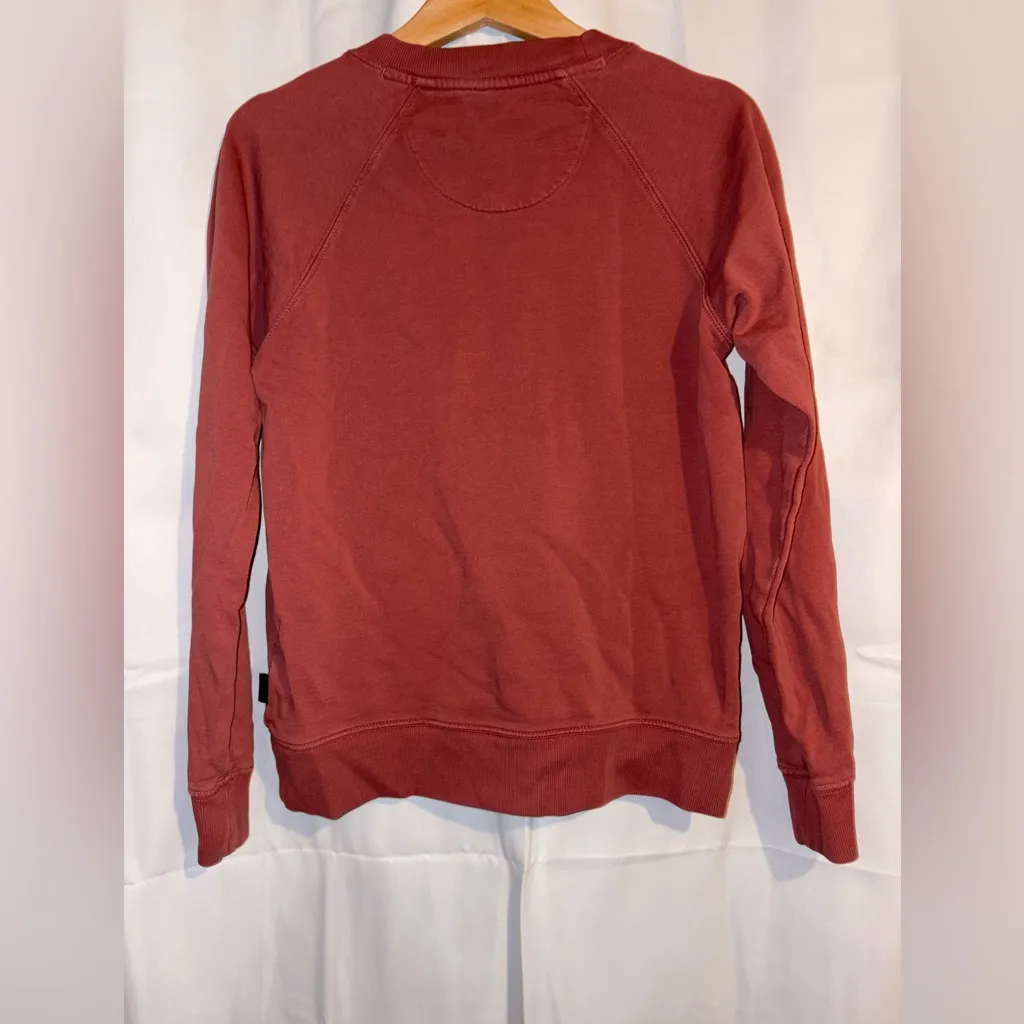 Patagonia  Sweatshirt Alpine Icon Regenerative Pilot Crew Pink Red Crewneck SM - Image 2