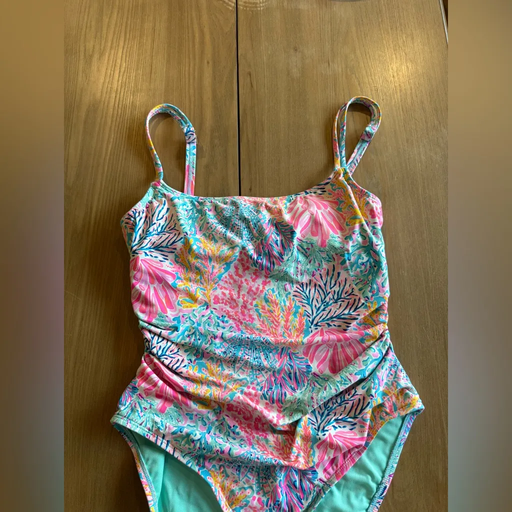Lilly Pulitzer Napili One Piece Swimsuit Size 6‎ in Splashdance - Image 3