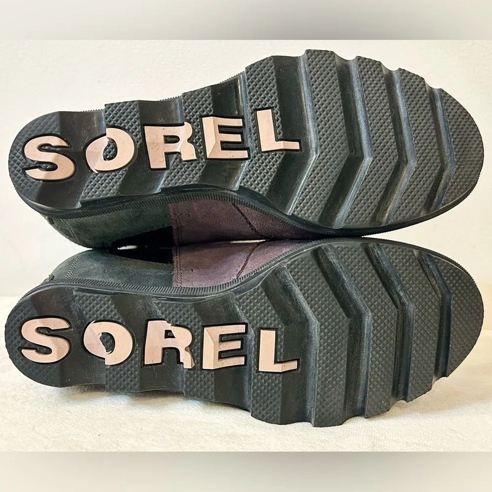 SOREL Women’s Joan of Arctic™️ Wedge II Chelsea Boot Purple Sage Size 7 - Image 9