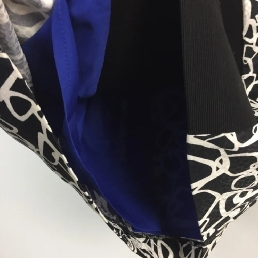 Marc New York Print Ribbed Panel Cap Sleeve Dress‎ Size 2 - Image 5