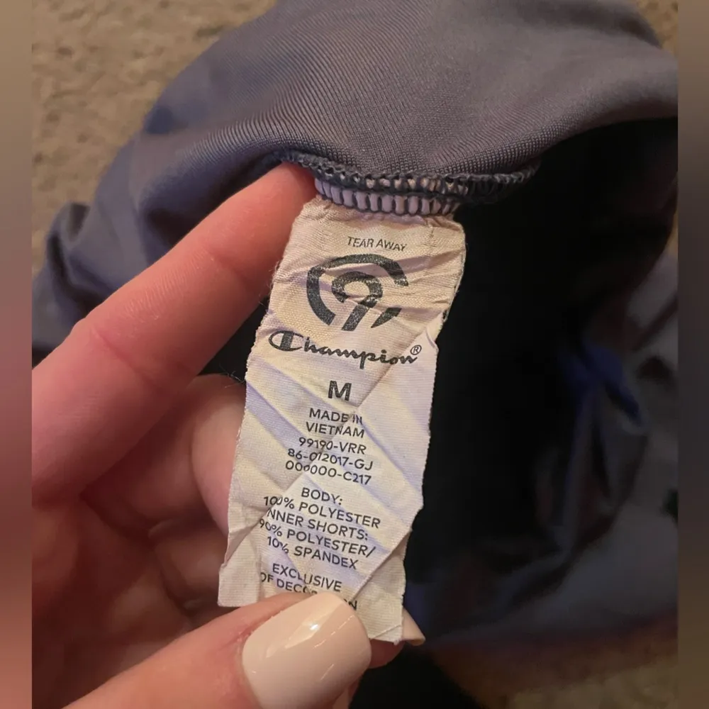 Champion 2-layered Activewear Running Shorts, Purple & Black, Size M - Image 6