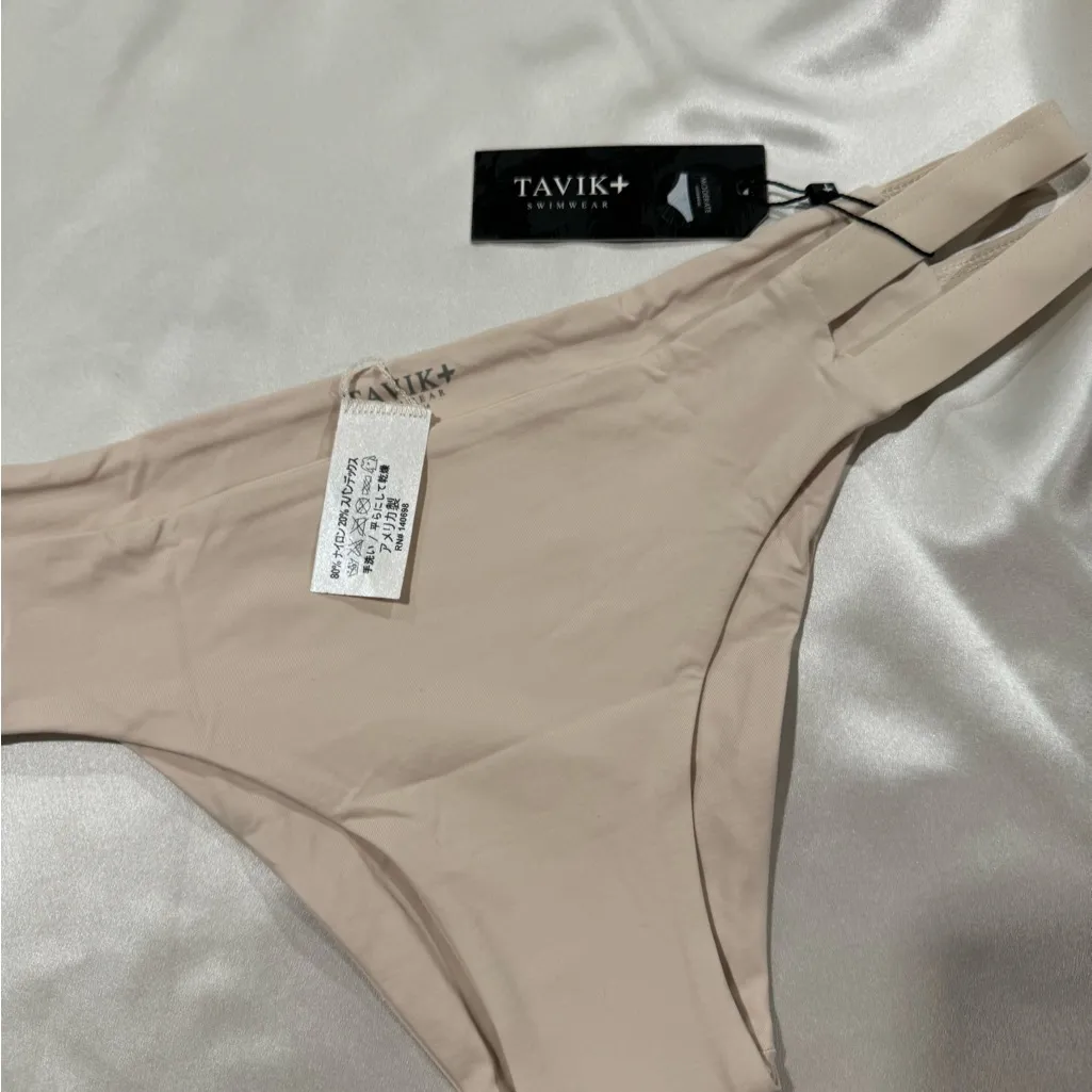 BUNDLE 2 ITEMS FOR $8✨ TAVIK Chloe moderate swim bottom tapioca 💐 Tan Size XL - Image 5