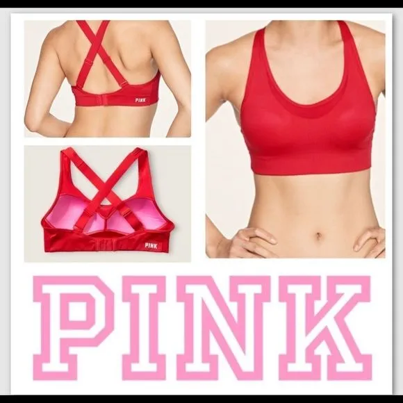 Pink BY V/S ULTIMATE HIGH IMPACT SPORTS BRA - Image 2
