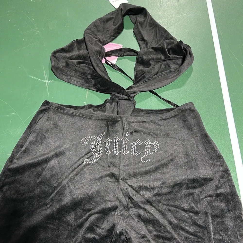 Juicy Couture Elegant Black Halter top Jumpsuit - Image 6