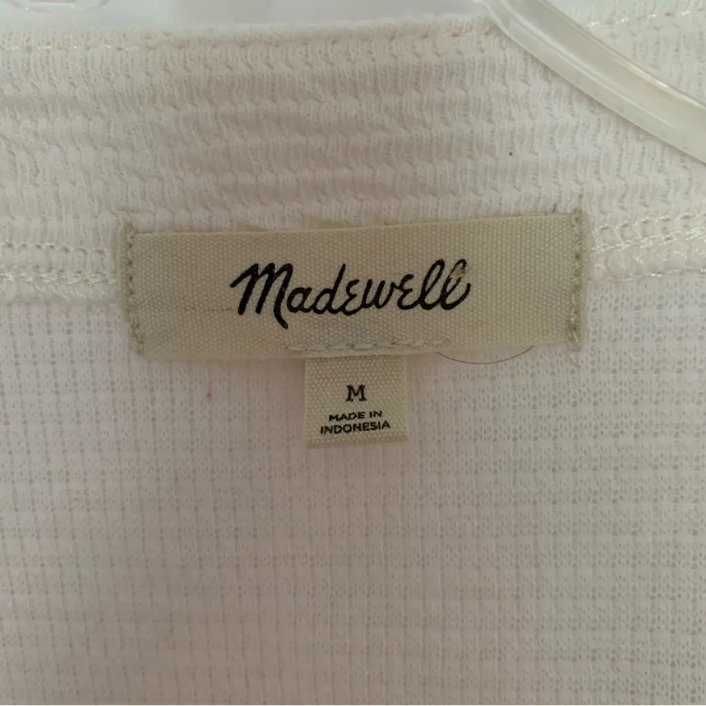 Madewell Pieced-Sleeve Cardigan - Image 4