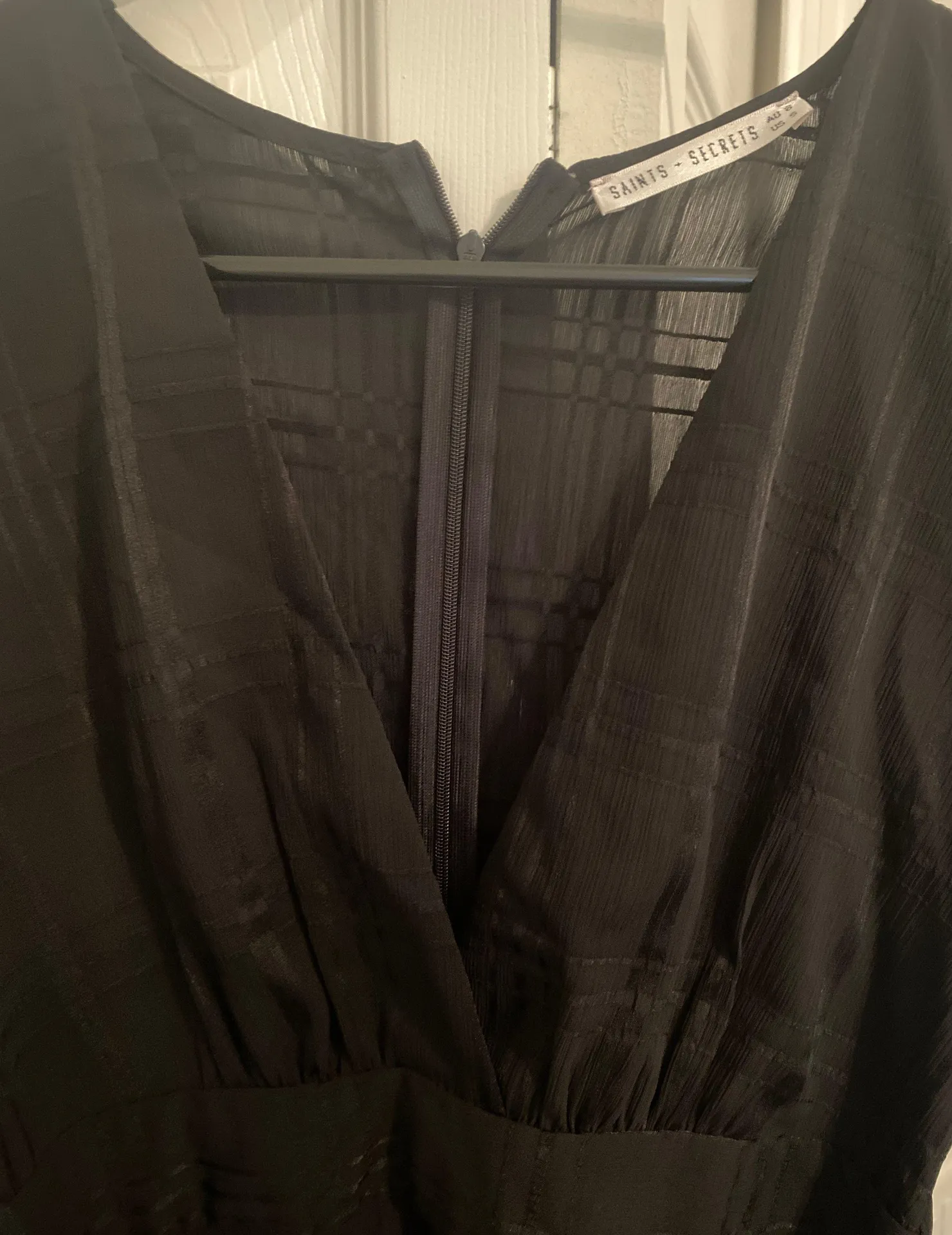 Saint And Secret Romper Black - Image 3