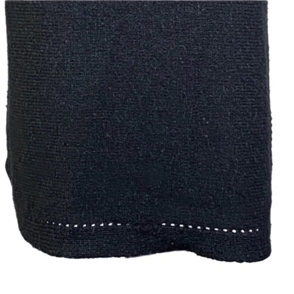 ELK dark grey Boucle Wool blend, oversized shift dress w/cut - Image 6