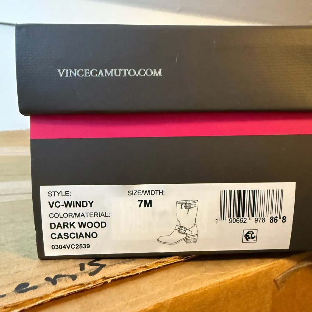 Vince Camuto Windy Purple Leather Moto Boots - Image 8