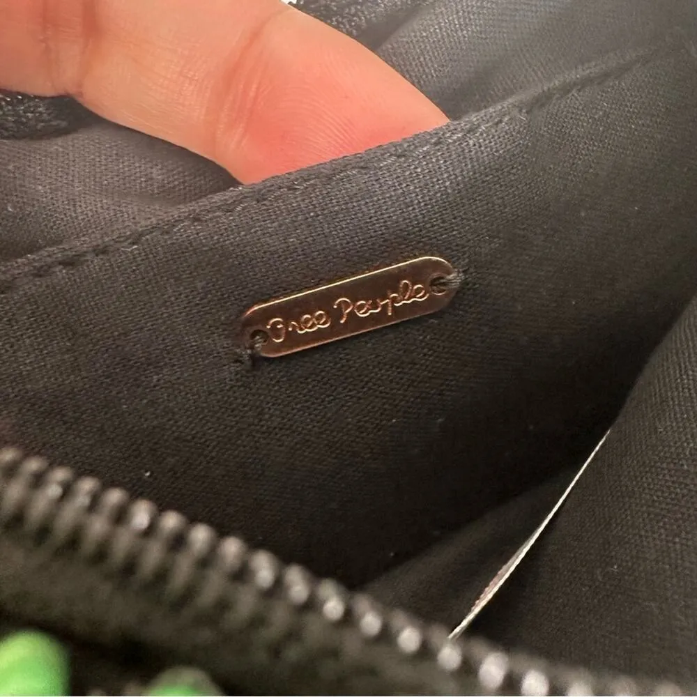 NWOT Free People Daydreamer "Tropics" Beaded Zipped Wallet Clutch Wristlet - Image 5