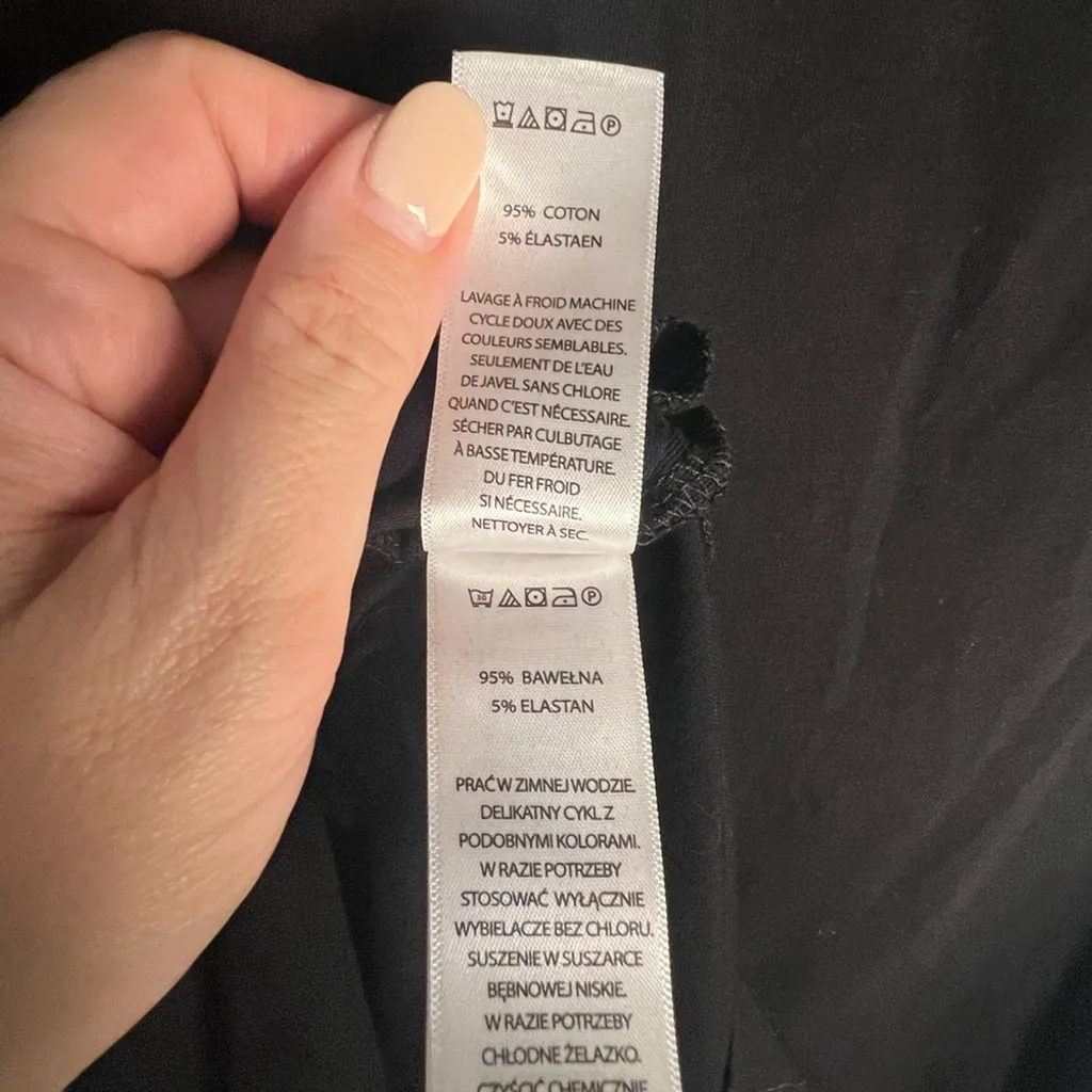 Rachel Zoe Black Wrap Maxi Dress with Tie Front Casual Modern Capsule - Image 6