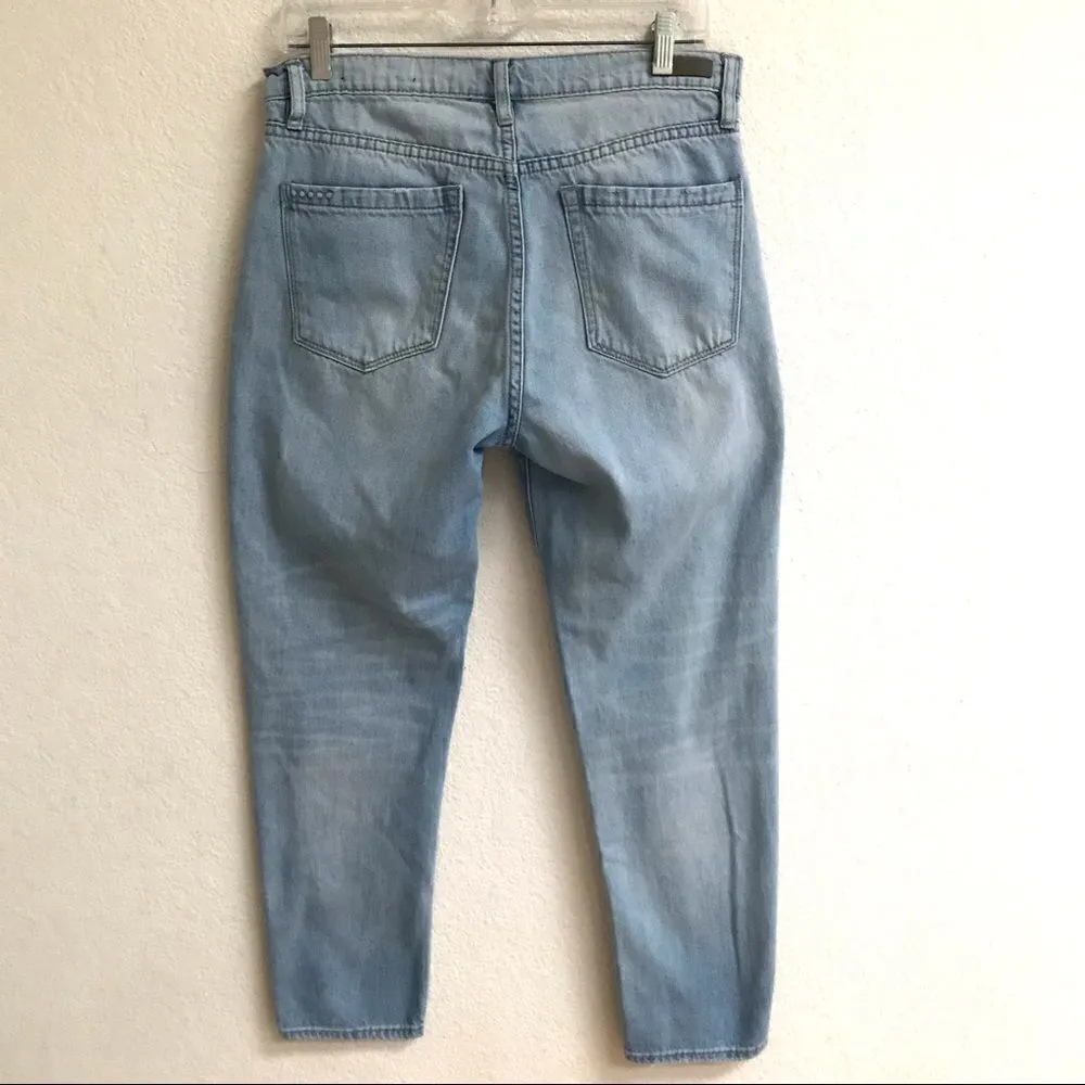 Blank NYC high-rise tapered leg light wash denim jeans 29 - Image 2