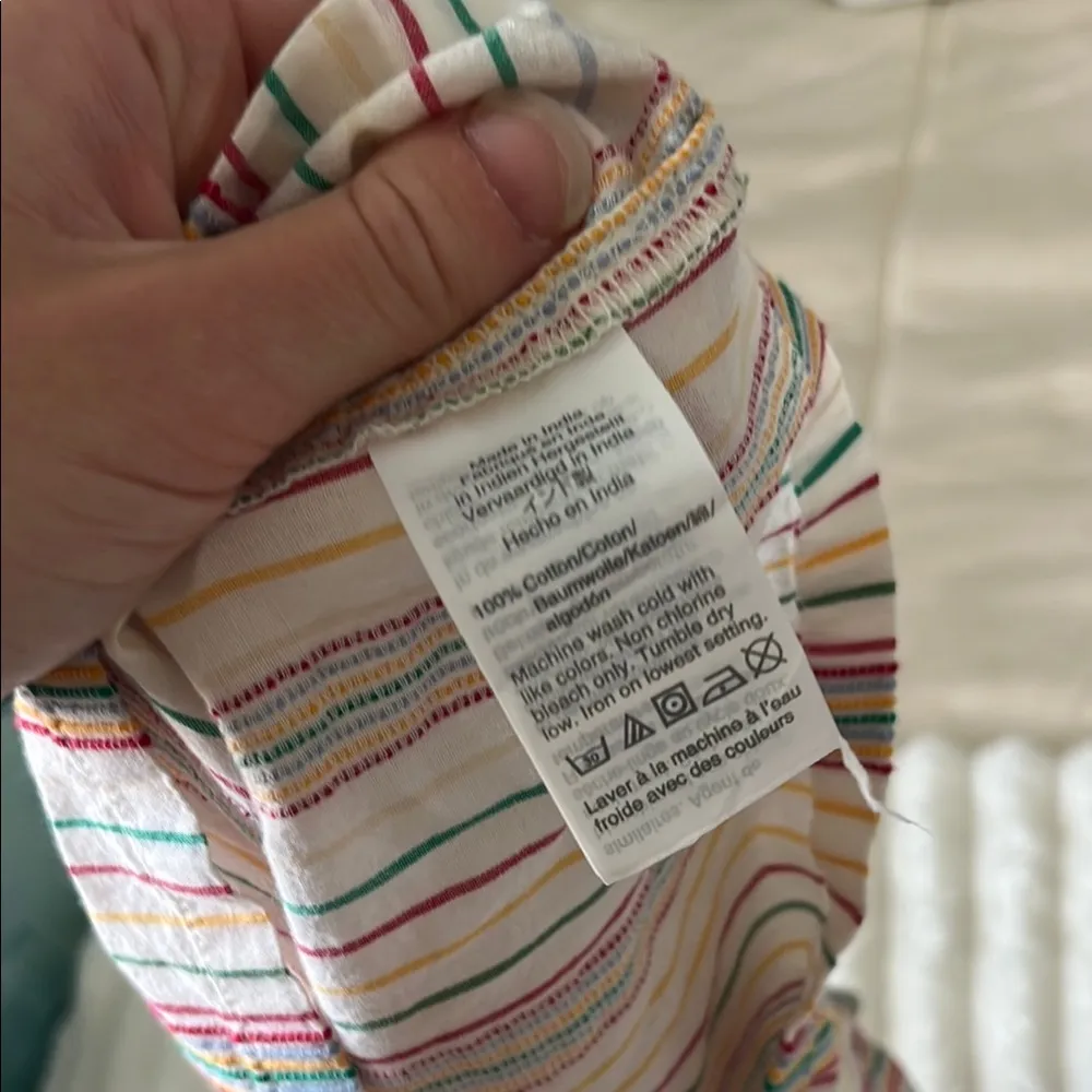 Madewell Striped Button-Up Tank Top - Image 6