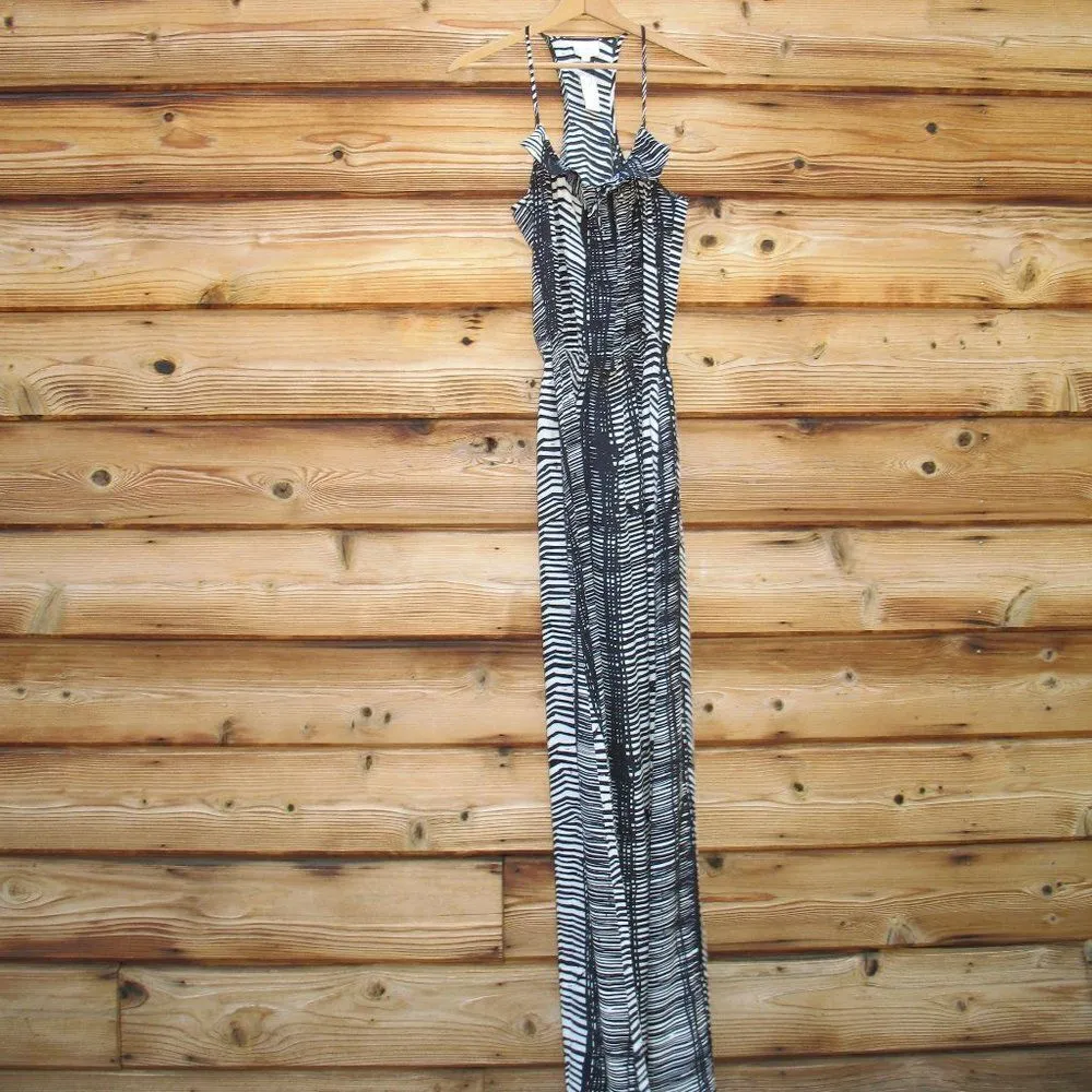 NWT Parker New York Coop Silk Print Maxi Dress - Image 4