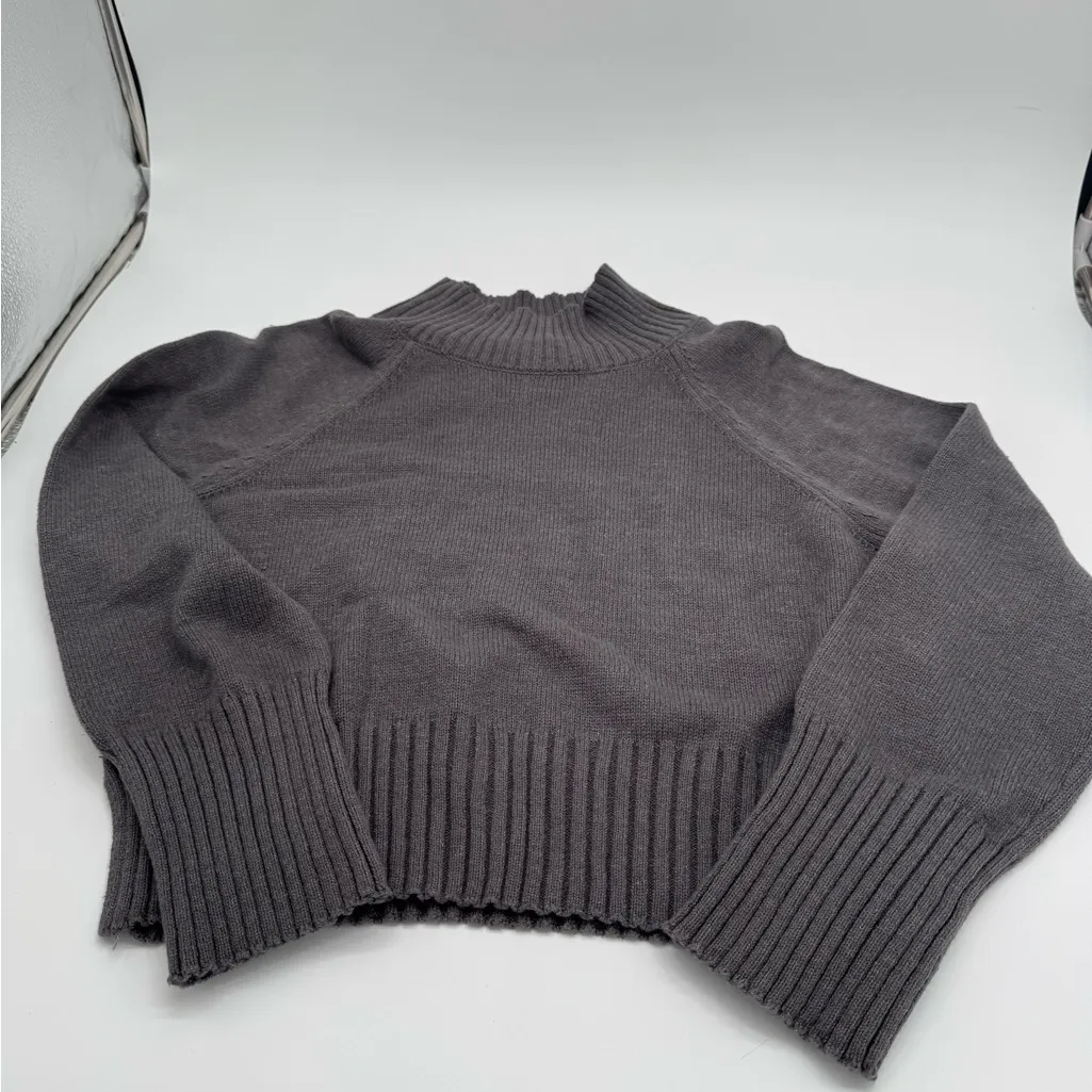 Altar'd State Haven Luxe Sweater Grey Medium NWT - Image 5