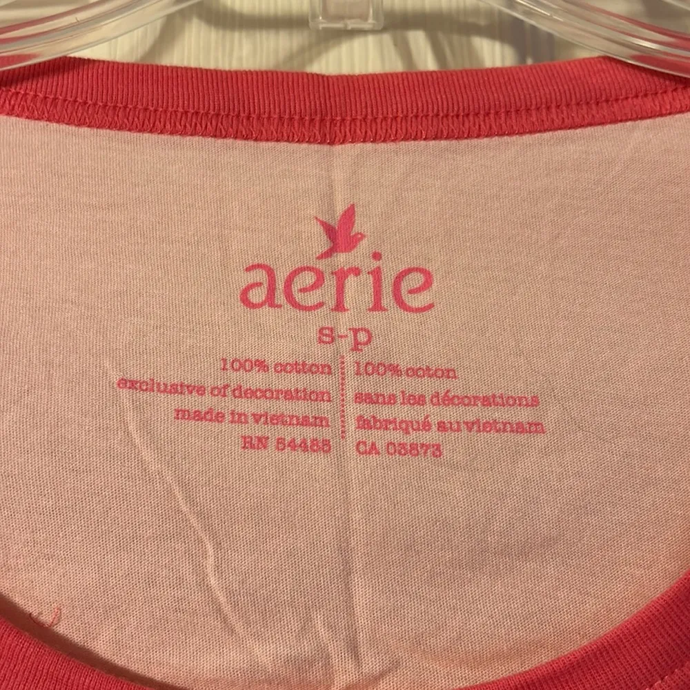 NWT Vintage Aerie Pink Nightgown Sleepshirt Small - Image 2