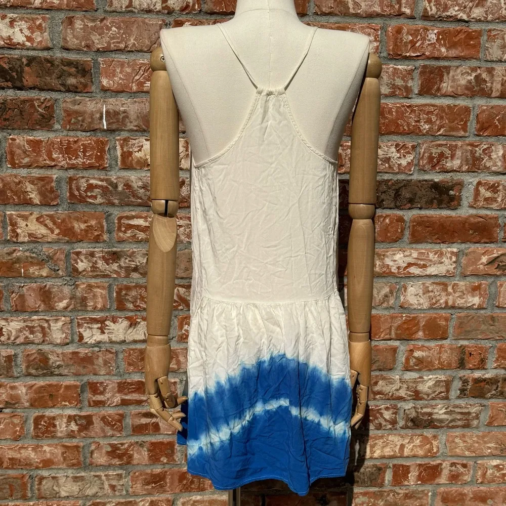 Andreé Blue blue/white dip dyed knit embroidered dress / S / Excellent condition - Image 5