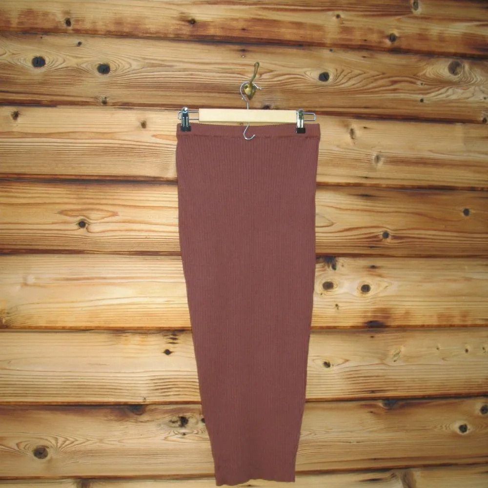 Naked Wardrobe Ribbed Body Con Midi Skirt - Image 5