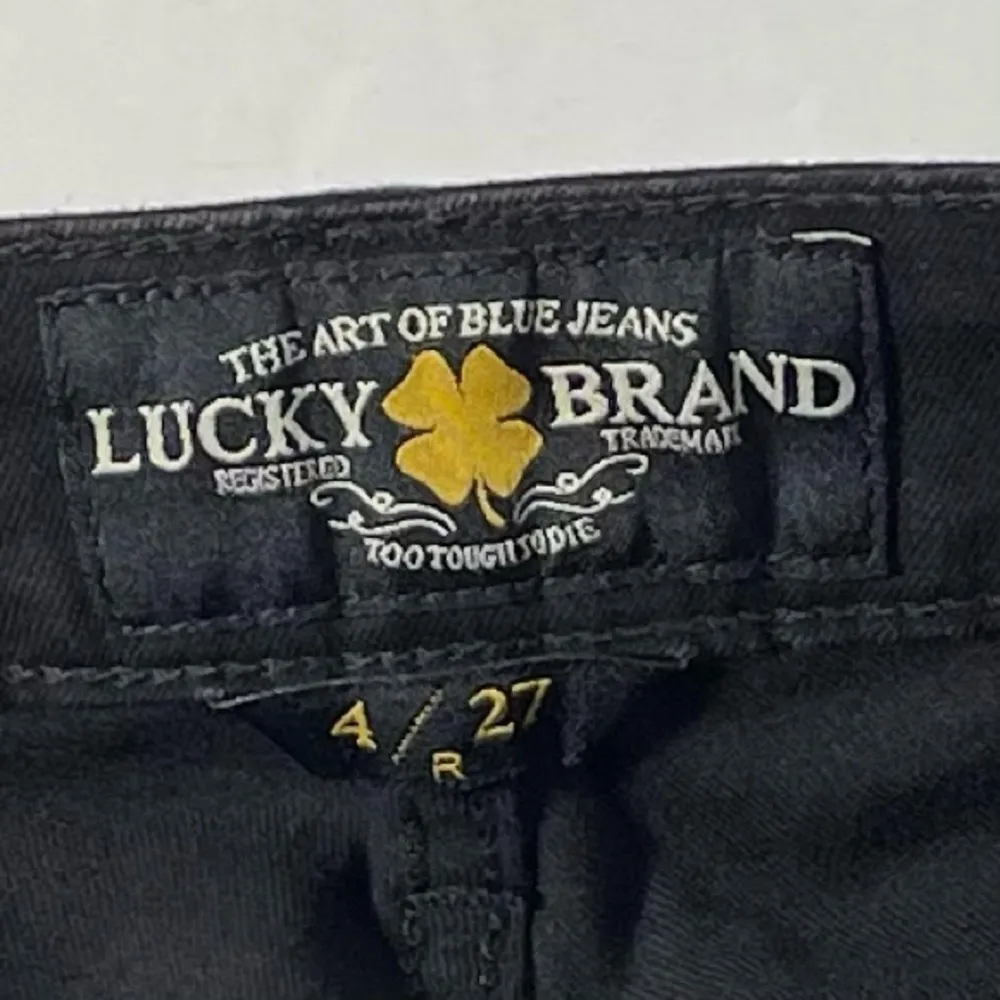 Lucky Brand Lolita Black Skinny Size 4/27 - Image 11