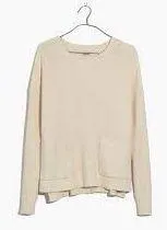Madewell Patch Pocket Pullover Sweater - Image 2