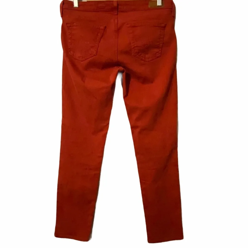 Adriano Goldschmied AG The Stevie Ankle Slim Straight‎ Rust Jeans 29R - Image 4