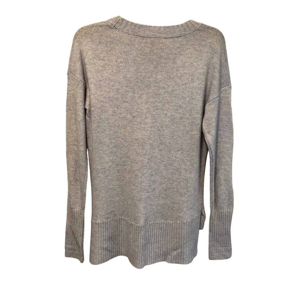 J. Crew Blue Crew Neck Ribbed Knit Pullover Sweater Wool Blend XS NEW - Image 10