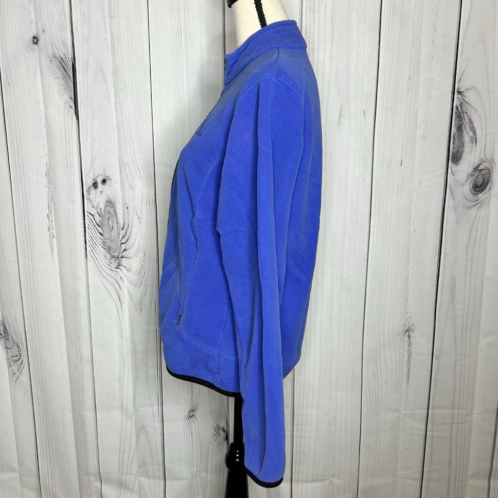 Gear for Sports Women’s JACKSON HOLE Lapis Blue Zip Up Sweatshirt Sz L - Image 5