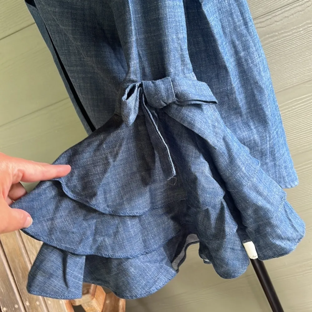 MISA Los Angeles Ruffled Bell Sleeve Top - Image 5