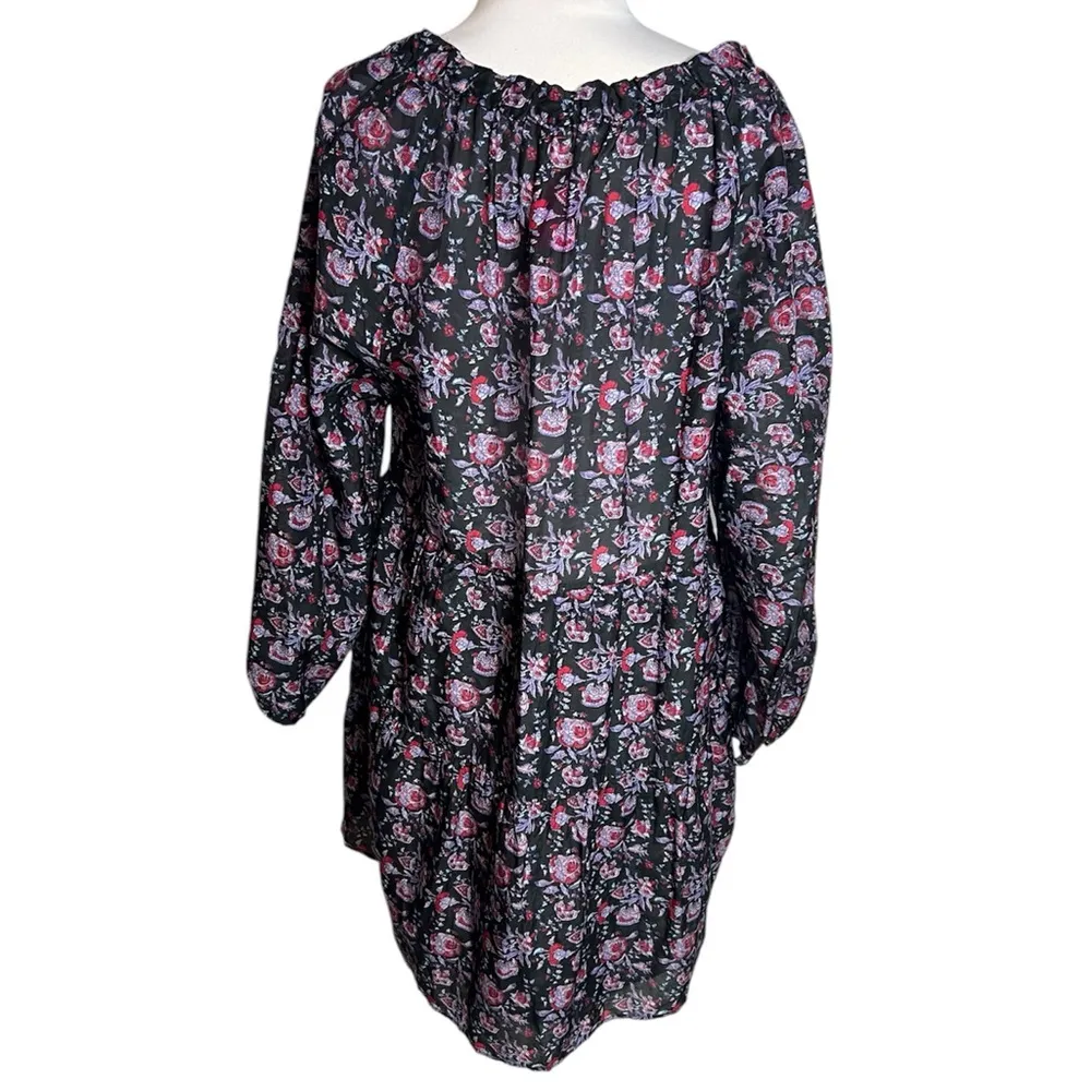 XIRENA Lea Dress shopbop floral Sz L Purple Size L - Image 10