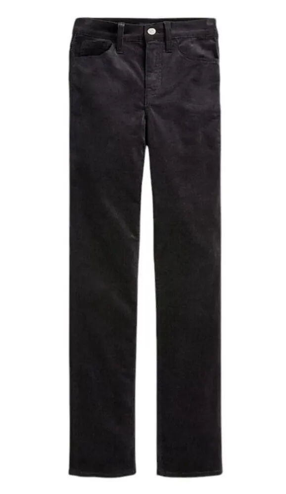 J. Crew Favorite Fit Black Corduroy Pants Size 27 Short - Image 5