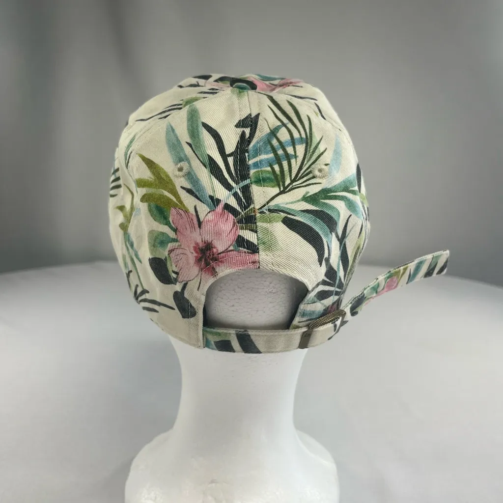 ‘47 Brand Embroidered Dallas Cowboys Tropical Print Women’s Hat w/Metal Buckle - Image 4